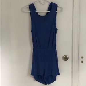 Urban Outfitters blue romper